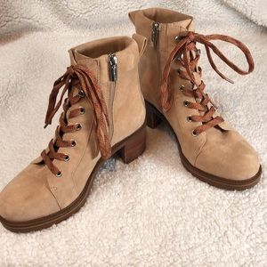 Vince Camuto Leather Ankle Boots